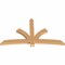 Ekena Millwork Davenport Timber Gable Bracket, Western Red Cedar, 84"W x 49"H x 3 1/2"D x 5 1/2"F, 14/12 Pitch GBW084X49X0406DAV00SWR - alternate 5